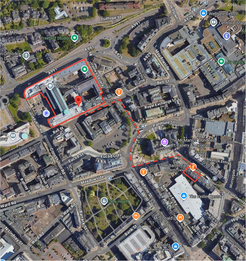 Location of The Barrelman